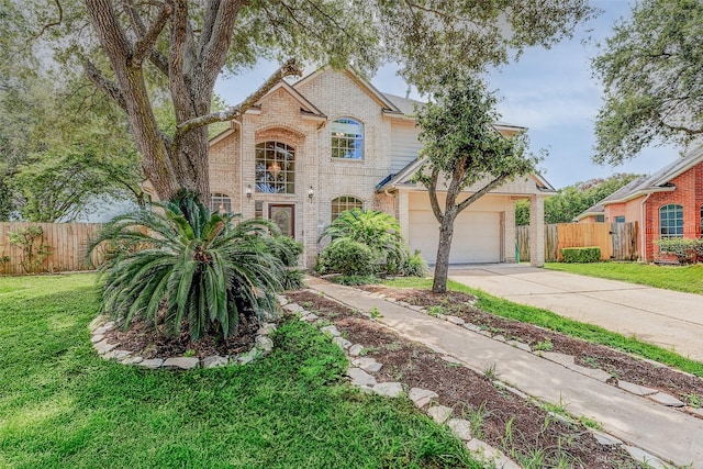 13351 Arlon Trl, Houston, TX 77082 - french provincial home featuring brick siding and concrete driveway