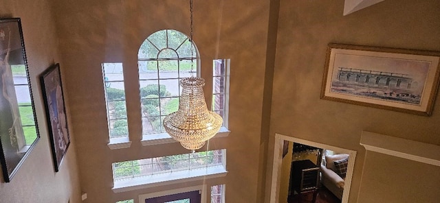 5322 Norborne Ln, Houston, TX 77069 - detailed view of a chandelier