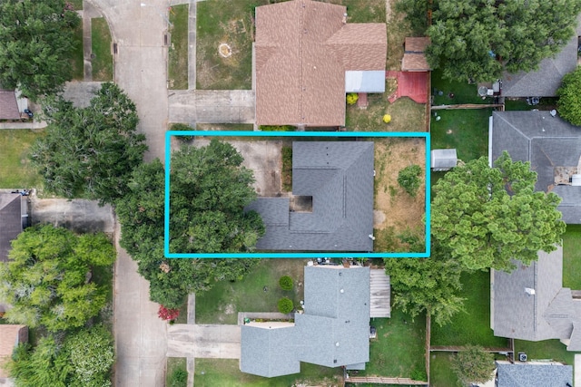 14138 Rosetta Dr, Cypress, TX 77429 - aerial overview of property's location with property boundaries highlighted