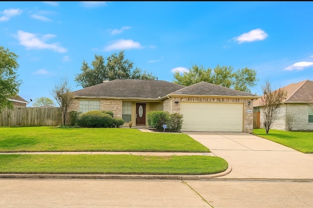 17075 Great Glen Dr, Houston, TX 77084 - single story home with a garage, driveway, and a shingled roof