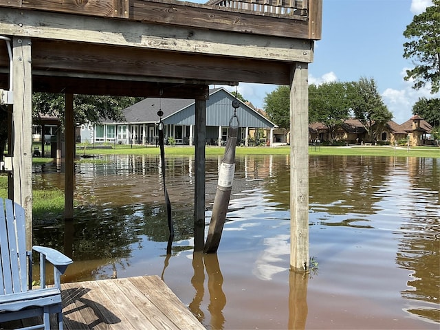 19 Trail Lk, Trinity, TX 75862 - dock area with a water view