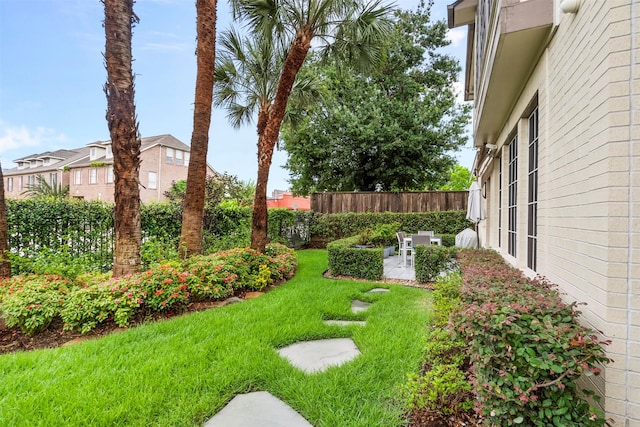 5603 Dolores St, Houston, TX 77057 - view of yard with a patio area