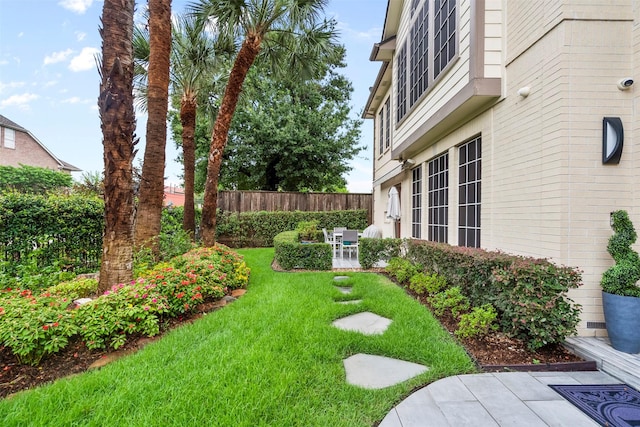 5603 Dolores St, Houston, TX 77057 - view of yard with a patio area