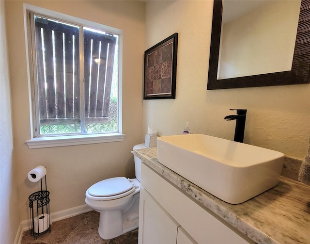 711 Holly Springs Dr, Conroe, TX 77302 - half bath featuring vanity and tile patterned floors