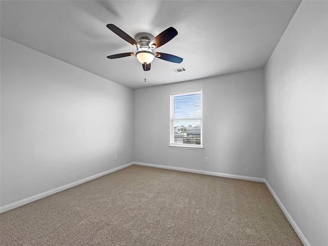 211 Golden Eagle Ct, La Marque, TX 77568 - empty room with carpet and ceiling fan