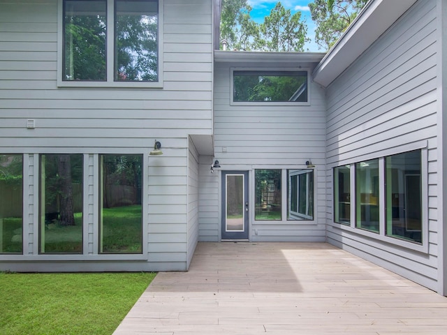 2812 Crossvine, The Woodlands, TX 77380 - view of wooden terrace