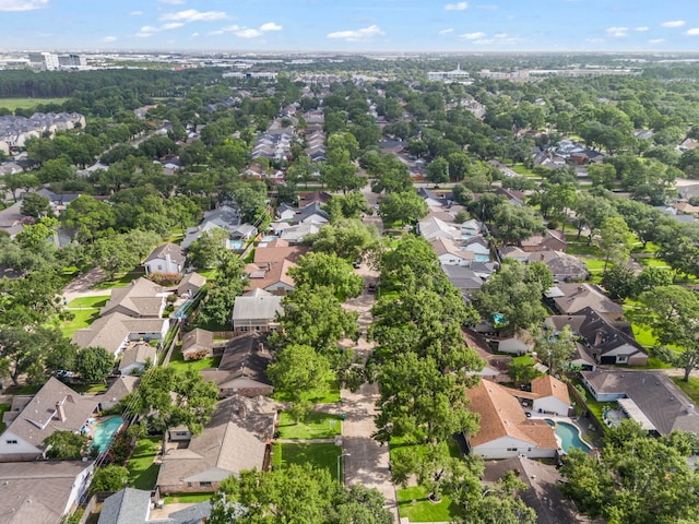 2731 Manila Ln, Houston, TX 77043 - aerial view of property's location with nearby suburban area