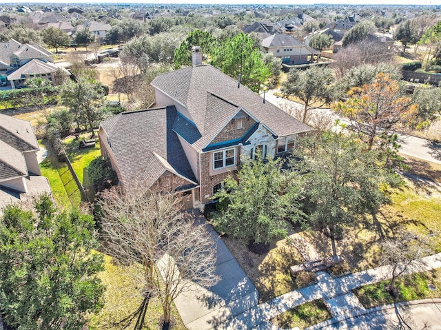 18219 S Austin Shore Dr, Cypress, TX 77433 - aerial view of residential area