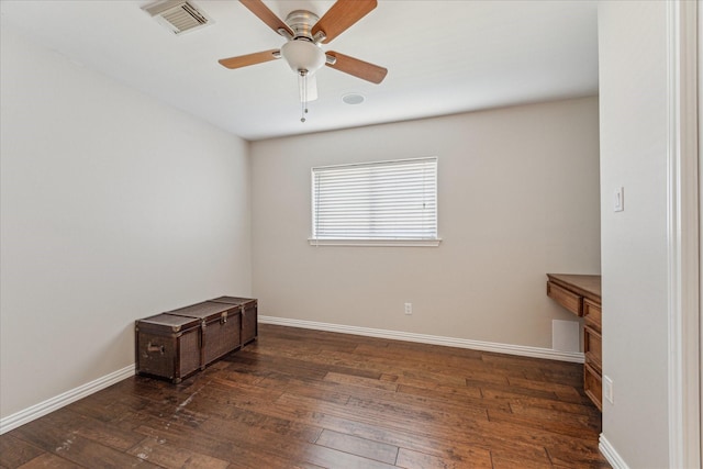 2826 Meadow Brook Ct, League City, TX 77573 - unfurnished room featuring hardwood / wood-style floors and a ceiling fan