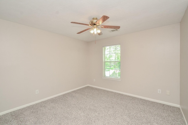 1501 Mulberry Ct, Pearland, TX 77581 - empty room with carpet and ceiling fan