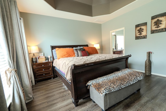 14907 Ashley Creek Ct, Humble, TX 77396 - bedroom with wood finished floors and baseboards