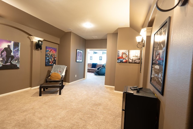 14907 Ashley Creek Ct, Humble, TX 77396 - corridor featuring carpet flooring and baseboards