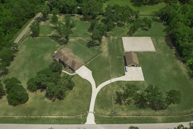 42015 Mill Creek Rd, Magnolia, TX 77354 - bird's eye view