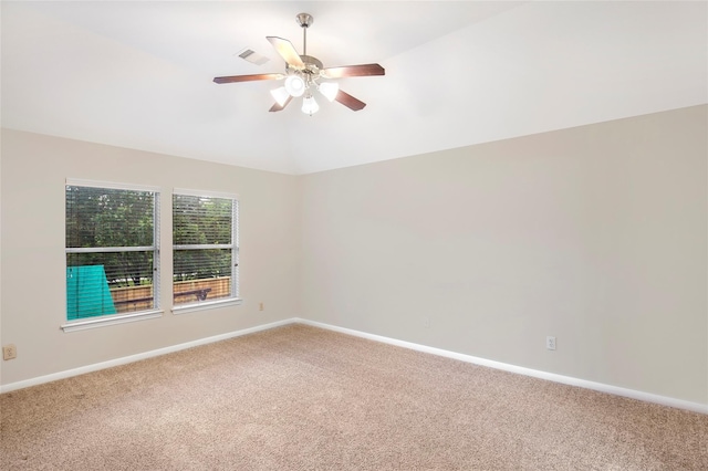 25827 Austin Spgs, Spring, TX 77373 - spare room featuring carpet flooring and a ceiling fan