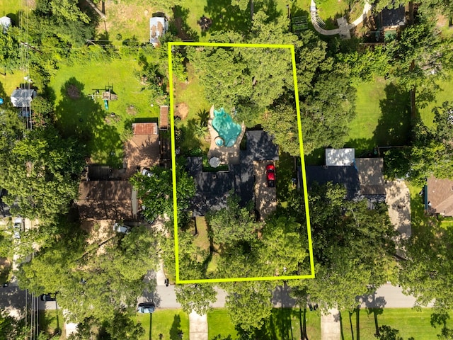 25607 Spring Ridge Dr, Spring, TX 77386 - bird's eye view