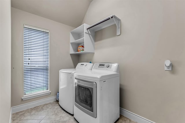 2206 Chelsea Creek Ln, Spring, TX 77386 - washroom with washer and dryer and baseboards