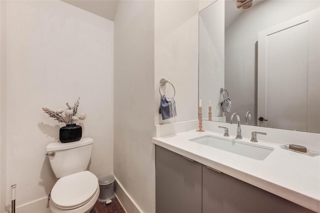 1919 Rosewood St, Houston, TX 77004 - bathroom featuring vanity and wood finished floors