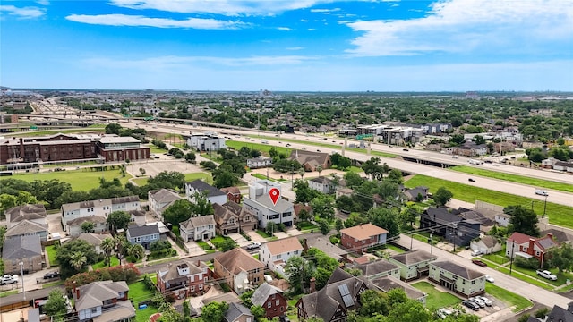 1919 Rosewood St, Houston, TX 77004 - aerial view of residential area