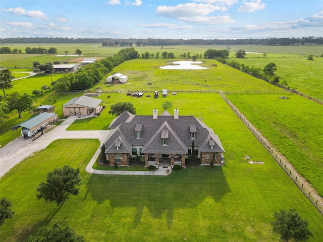 2750 Fm 563, Anahuac, TX 77514 - aerial view of sparsely populated area with a pastoral area