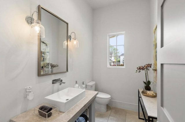 7526 Janak Dr, Houston, TX 77055 - bathroom featuring vanity and tile patterned flooring