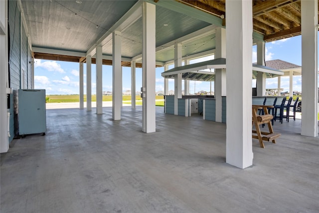 1301 Lagoon Dr, Crystal Beach, TX 77650 - view of patio