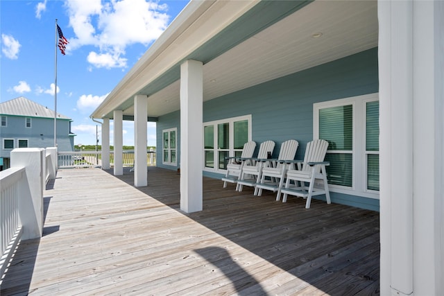 1301 Lagoon Dr, Crystal Beach, TX 77650 - view of deck