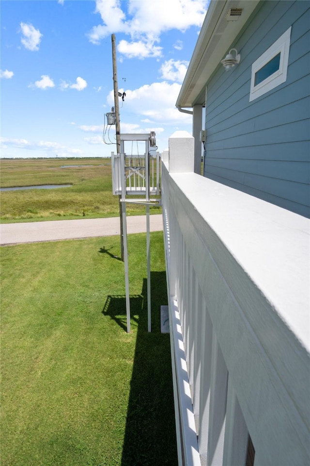 1301 Lagoon Dr, Crystal Beach, TX 77650 - view of grassy yard