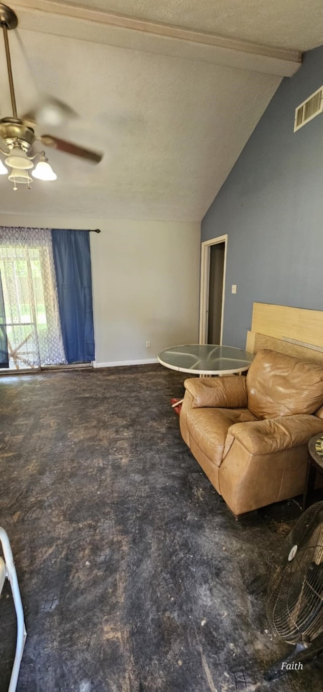 2714 6th Ave N, Texas City, TX 77590 - living room featuring ceiling fan