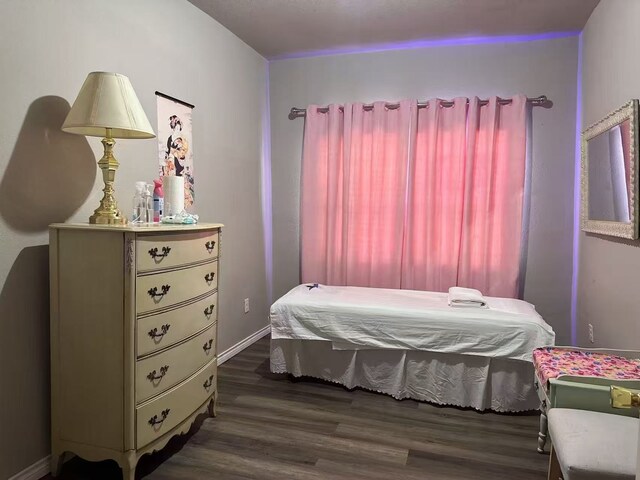1811 S Brazos St, San Antonio, TX 78207 - bedroom featuring wood finished floors and baseboards