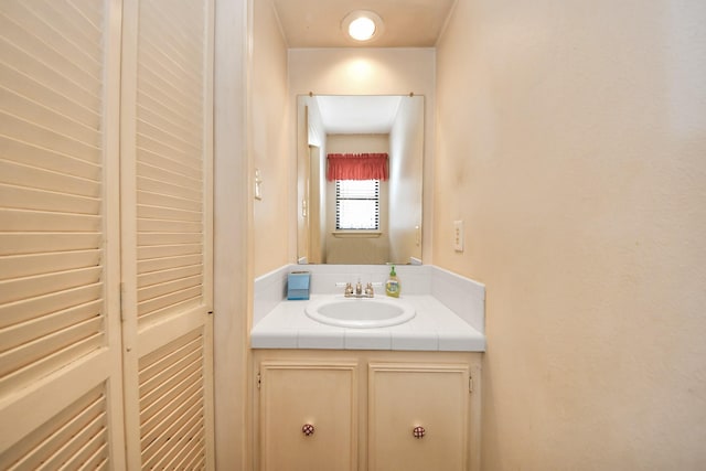 8311 Everleaf Dr, Spring, TX 77379 - bathroom featuring vanity