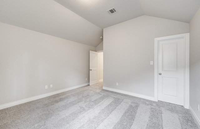 12611 Faded Sky Ct, Cypress, TX 77433 - unfurnished bedroom with vaulted ceiling and light carpet