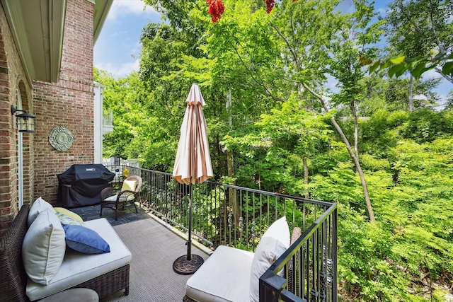 333 Sugarberry Cir, Houston, TX 77024 - balcony featuring grilling area