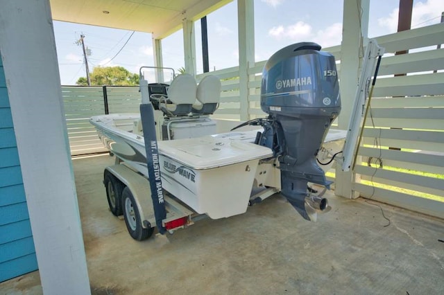 2028 County Road 201, Sargent, TX 77414 - view of patio