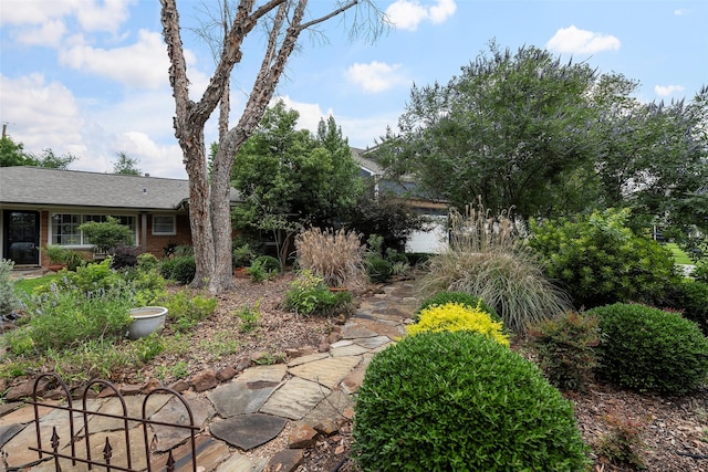 2114 Saxon Dr, Houston, TX 77018 - view of yard