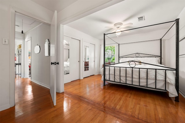 2114 Saxon Dr, Houston, TX 77018 - unfurnished bedroom with wood-type flooring