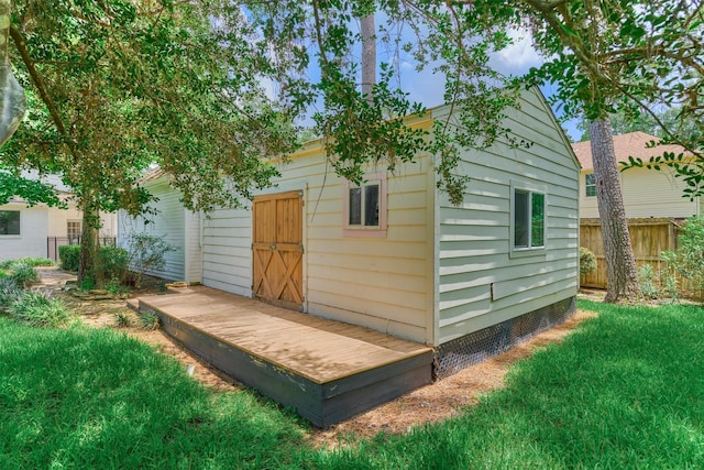 23119 Hampton Forest Ln, Spring, TX 77389 - view of outbuilding