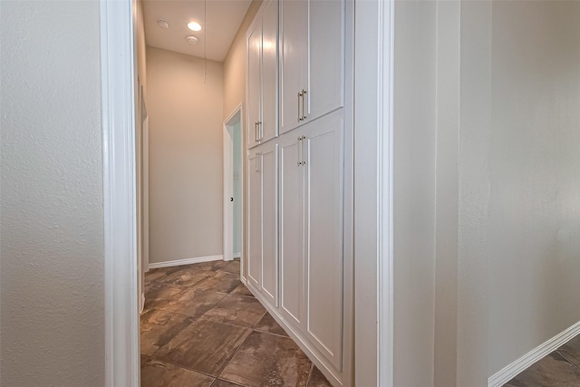 3631 Rocky Ledge Ln, Katy, TX 77494 - hall featuring attic access and baseboards