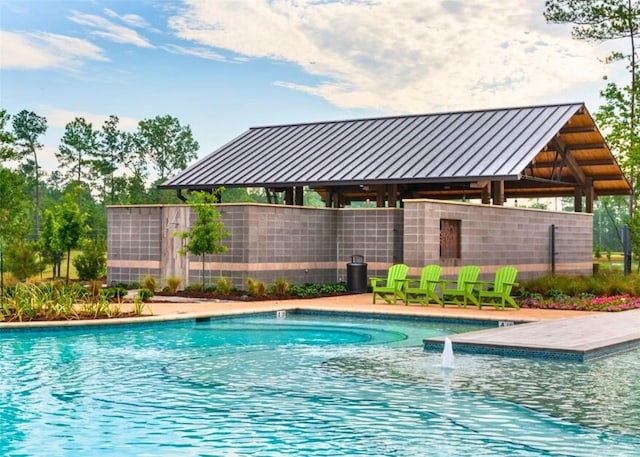 16863 Big Reed Dr, Humble, TX 77346 - view of swimming pool
