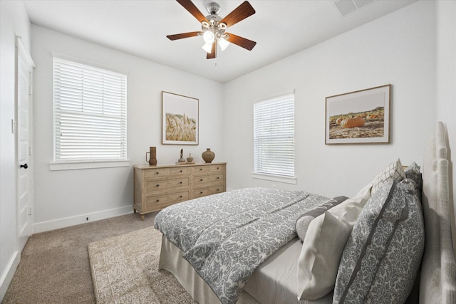 17011 Seminole Ridge Dr, Cypress, TX 77433 - bedroom featuring carpet floors and ceiling fan