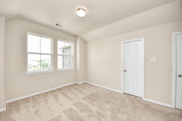 3619 Barkers Run Dr, Houston, TX 77084 - unfurnished bedroom featuring lofted ceiling and light colored carpet