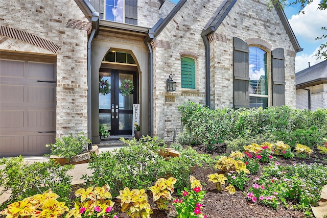 4327 Sage Glen Ln, Fulshear, TX 77441 - entrance to property featuring french doors and brick siding