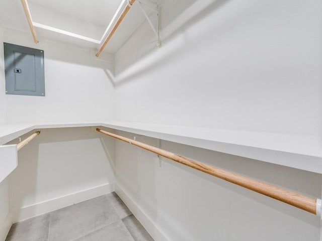 527 Blakeley Dr, San Antonio, TX 78209 - walk in closet featuring electric panel