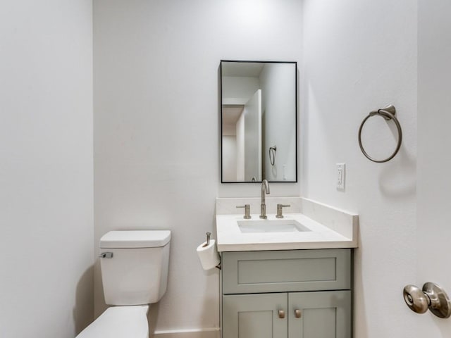527 Blakeley Dr, San Antonio, TX 78209 - half bath with toilet and vanity