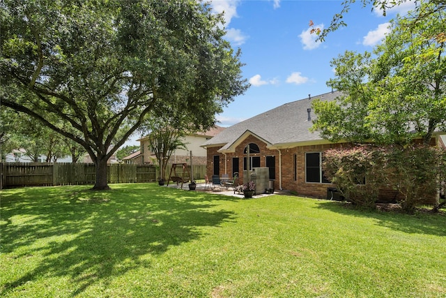 1011 Elm Pointe, League City, TX 77573 - view of yard featuring a patio area