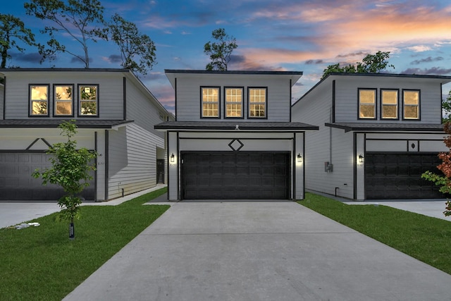 8159 Crestview Dr, Houston, TX 77028 - traditional home featuring driveway, a front lawn, and a garage