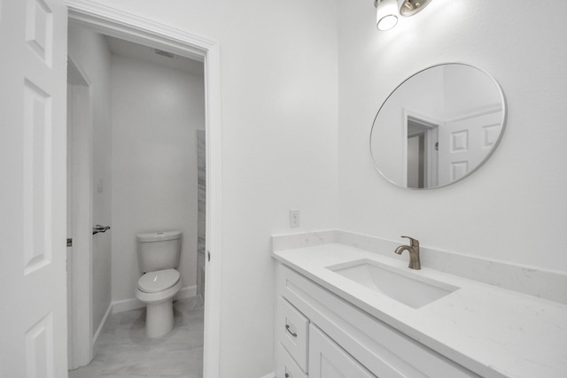 8159 Crestview Dr, Houston, TX 77028 - bathroom featuring vanity and toilet