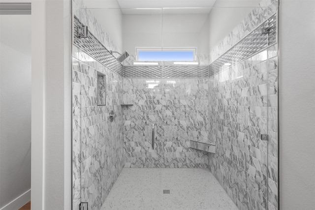 301 Knights Row, Horseshoe Bay, TX 78657 - bathroom featuring a shower stall