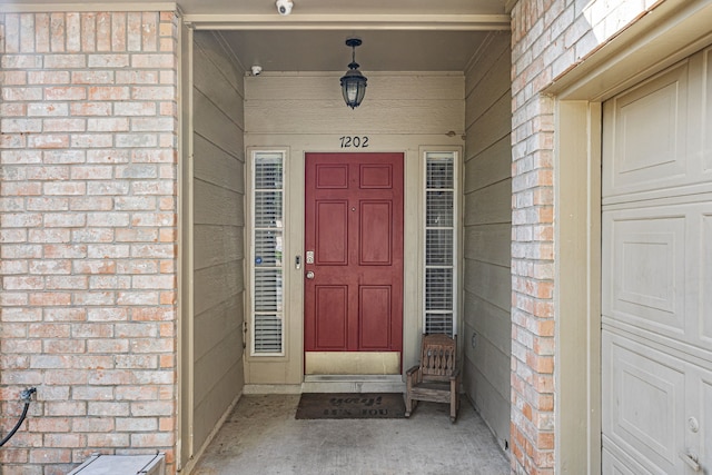 7202 N Fawn River Cir, Spring, TX 77379 - entrance to property with brick siding and a surveillance system