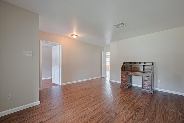 22303 Walnut Valley Dr, Spring, TX 77389 - unfurnished living room with dark wood-style flooring