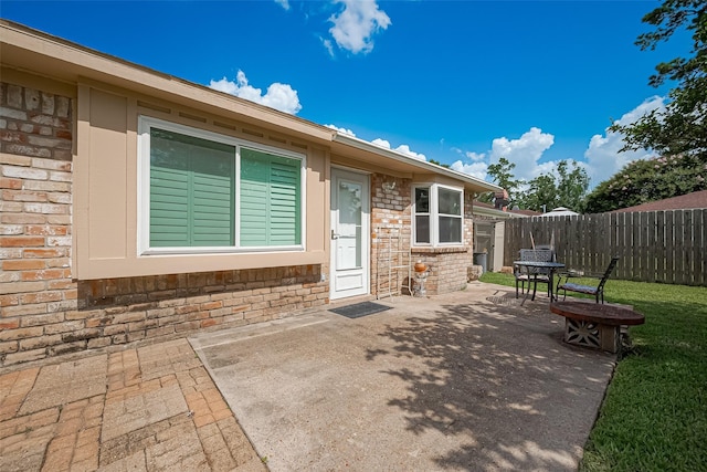 22303 Walnut Valley Dr, Spring, TX 77389 - fenced backyard featuring a patio